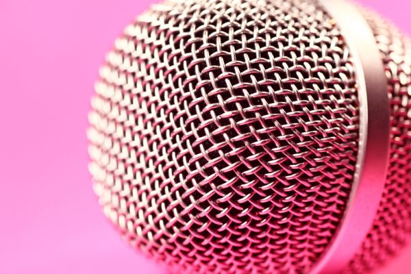 Close up of Microphone